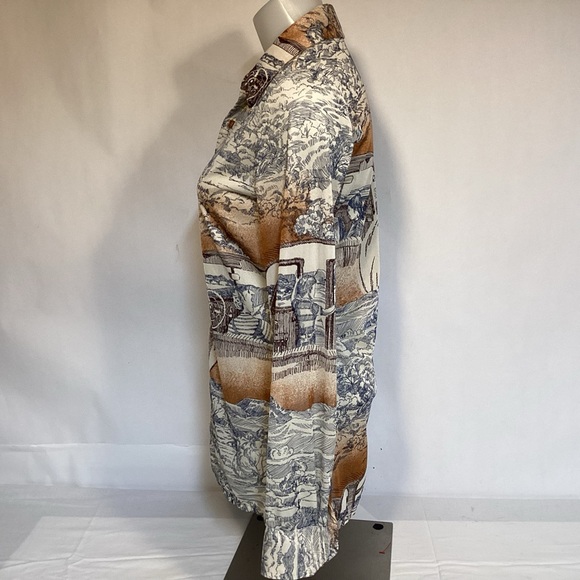 Vintage 70’s  Disco Shirt Women’s Unisex size Medium By Pinwinnie - Picture 6 of 13